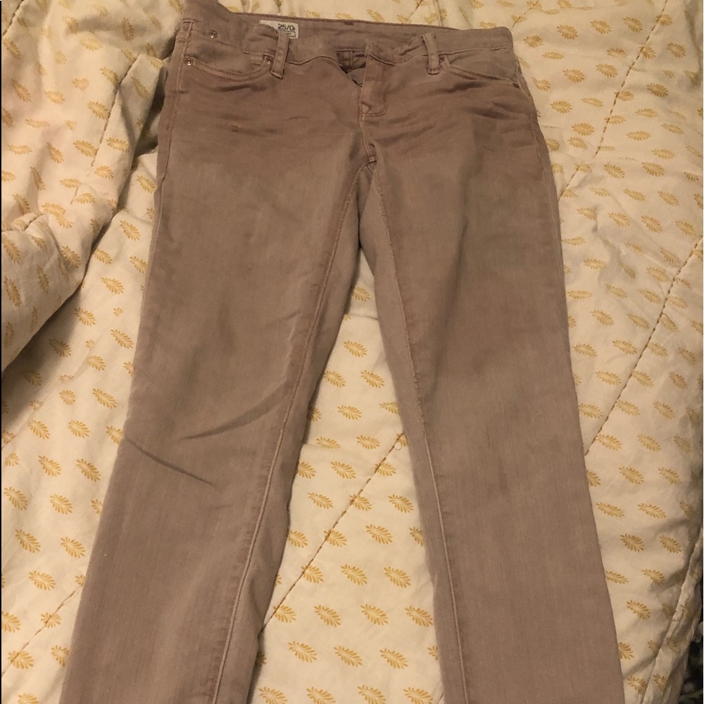 Pink Gap Skinny Jeans size 0